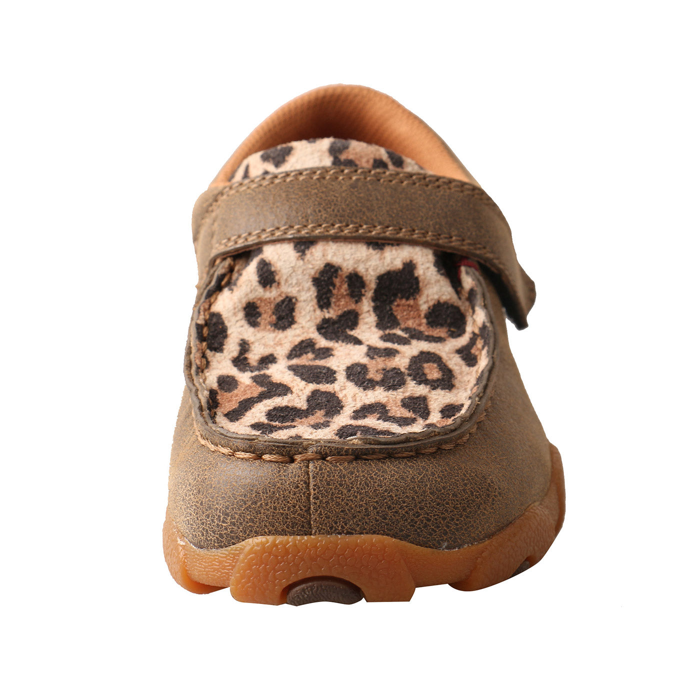 Kid's Boat Shoe Driving Moc - Bomber/Leopard