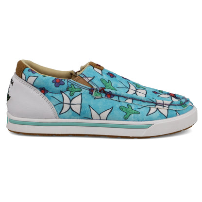 Slip-On Kicks - Aqua Multi