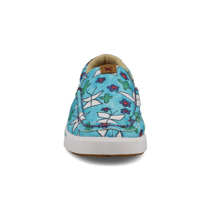 Slip-On Kicks - Aqua Multi