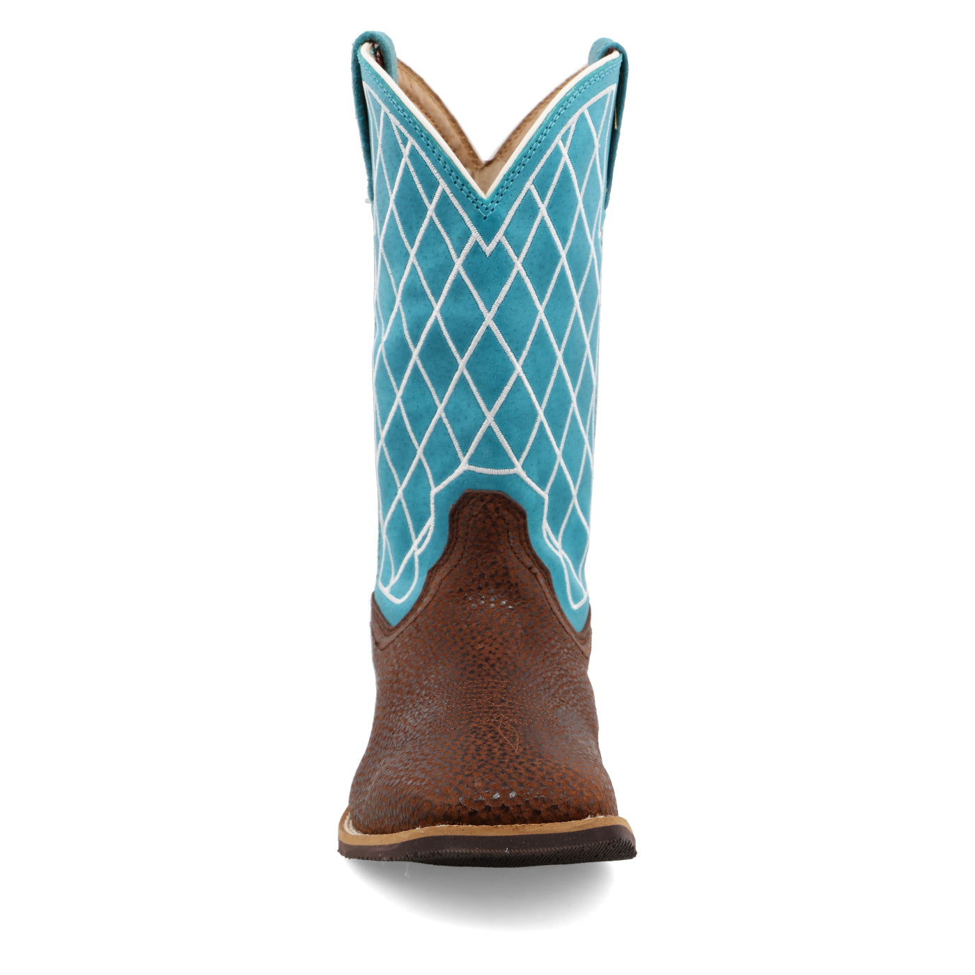 Top Hand - Distressed Saddle & Teal