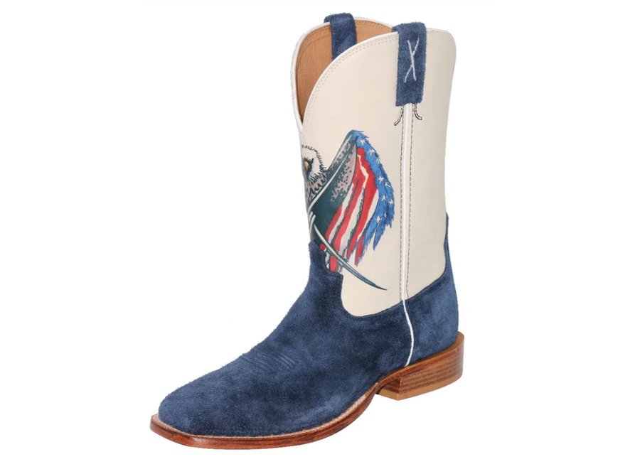 12" Tech X Boot - Navy & Red, White, & Blue