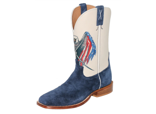 12" Tech X Boot - Navy & Red, White, & Blue